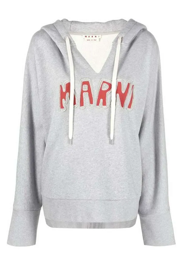 Marni - Hoodies - Grå - Dam - Storlek: S,Xs