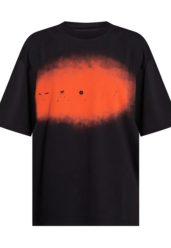 Marni - T-shirts - Svart - Dam - Storlek: Xs,2Xs,S
