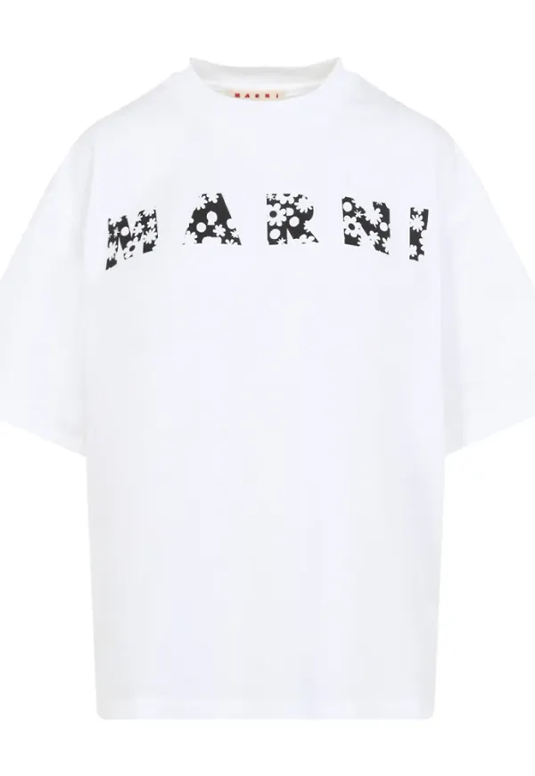 Marni, Topp, Dam, 2Xs, Bomull, T-shirt