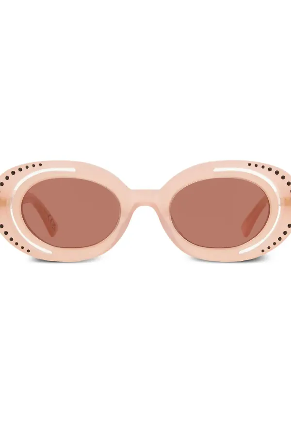Marni Eyewear Zyon Canyon ovala solglasögon - Neutral