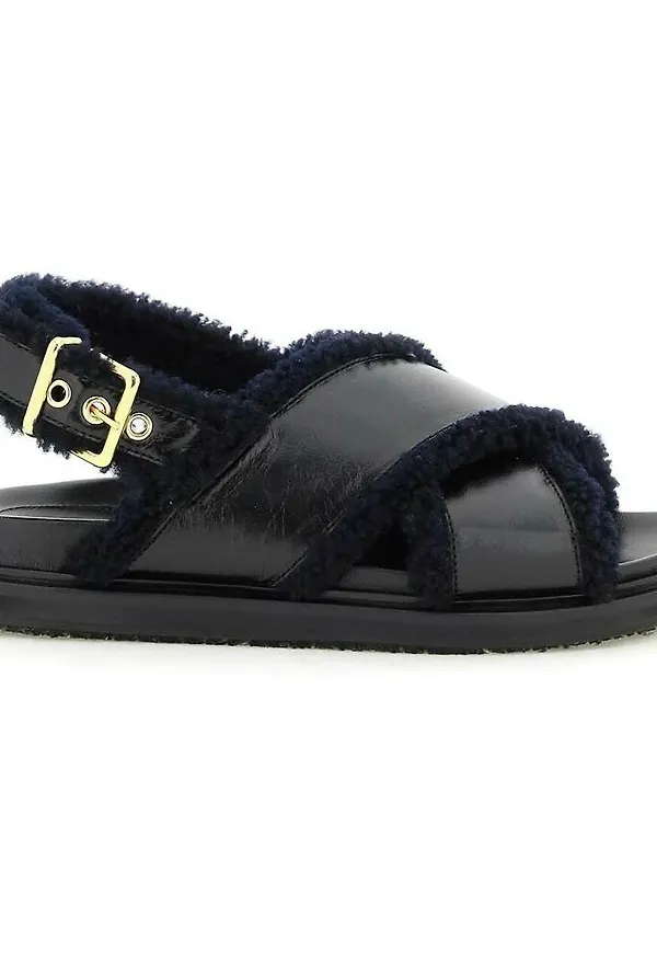Marni Sandals Svart, Dam