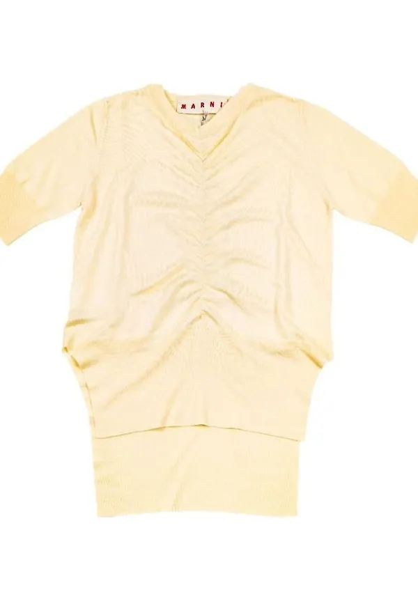 Marni T-shirt Gul, Dam