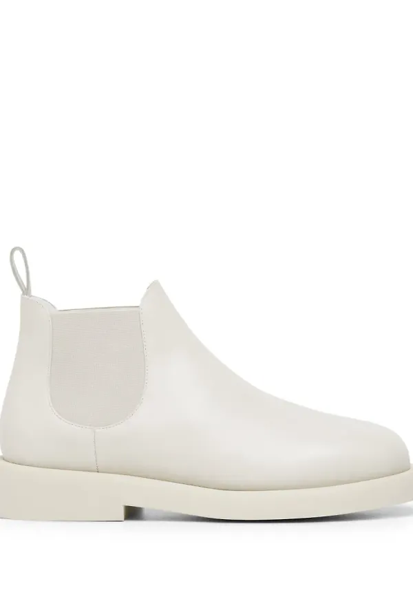 Marsèll Gommello Chelsea-boots i läder - Vit