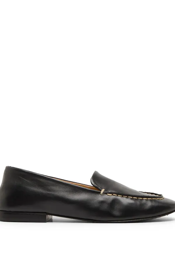 Marsèll Mandolo loafers med kontrastsöm - Svart
