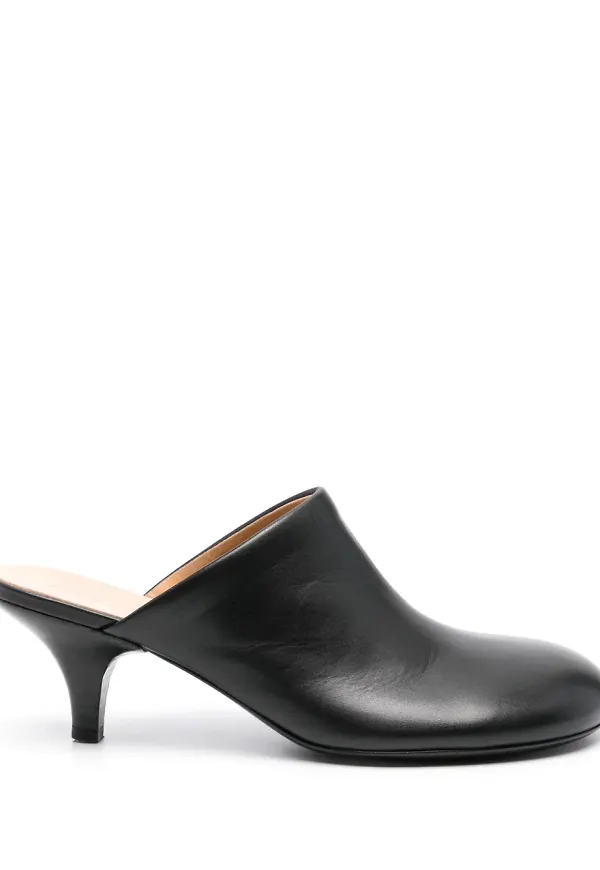 Marsèll Spilla slip-ons 55 mm - Svart