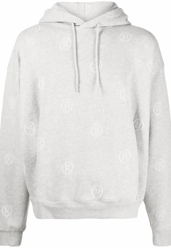 Martine Rose pullover med monogram - Grå