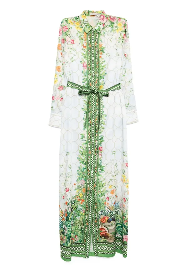 Mary Katrantzou Torino klänning - Vit
