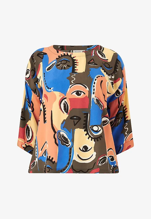Masai - Blus Becca - Brun