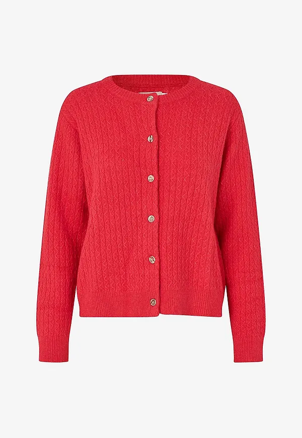 Masai - Cardigan maLeryntha - Röd