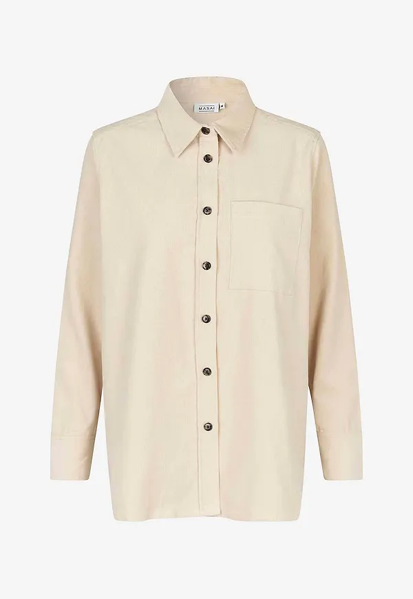Masai - Manchesterskjorta maIndiba - Beige