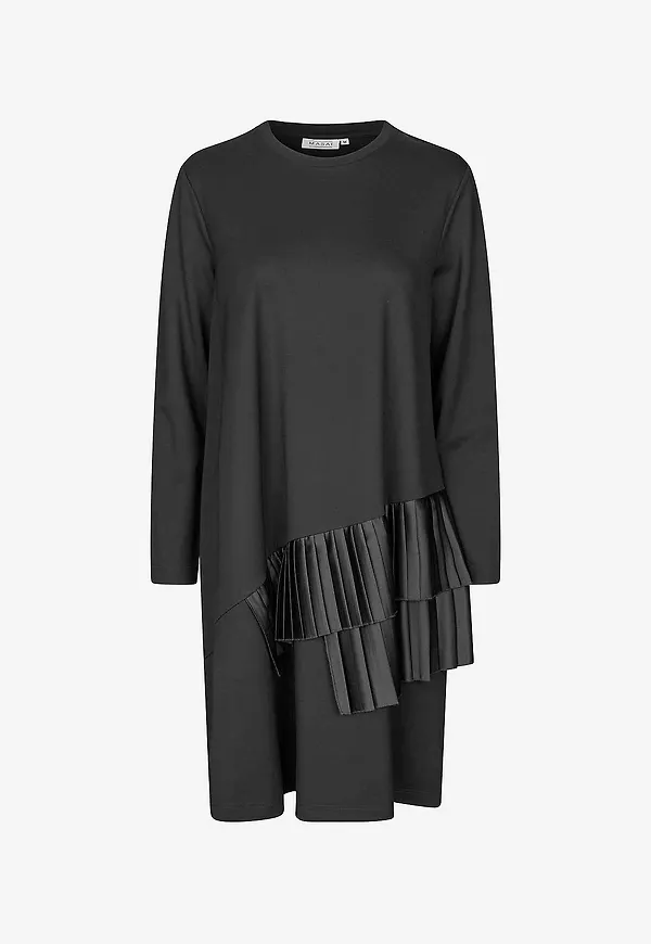 Masai - Sweatshirtklänning MaNovalene Dress - Svart