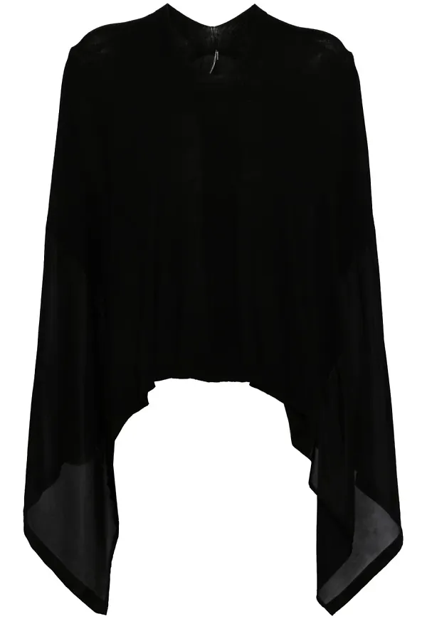 Masnada draperad blus - Svart