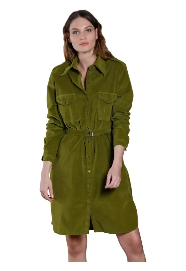 Mason's Shirt Dresses Grön, Dam