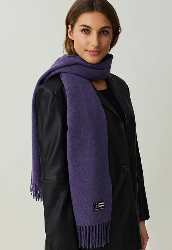Massachusetts Recycled Wool Blend Scarf