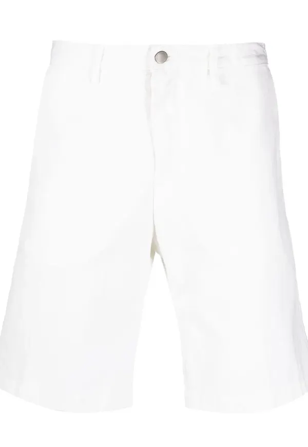 Massimo Alba knälånga shorts - Vit