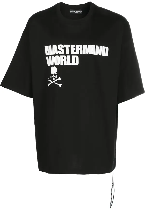 Mastermind Japan t-shirt i oversize-modell - Svart