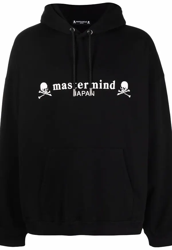 Mastermind World hoodie med dödskalle - Svart