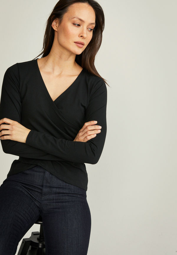 Mathilde wrap top