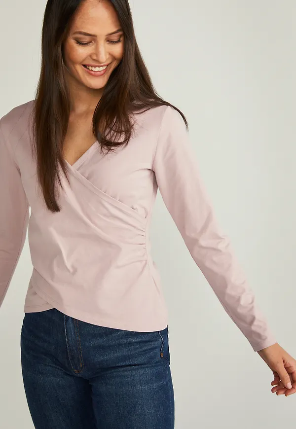 Mathilde wrap top