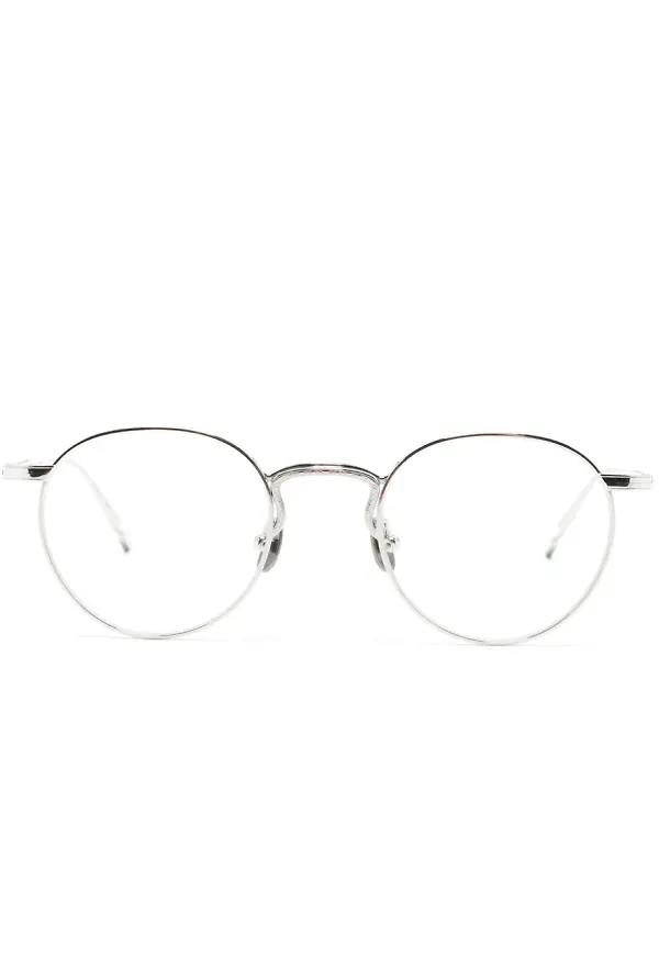 Matsuda M3140 runda glasögon - Silverfärgad