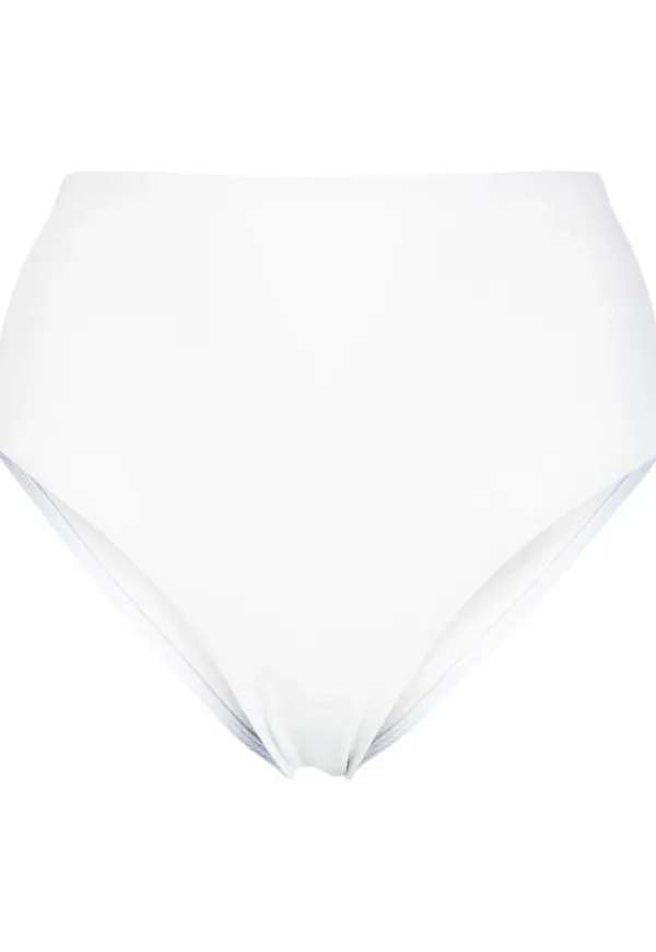 Matteau bikinitrosor med hög midja - Vit