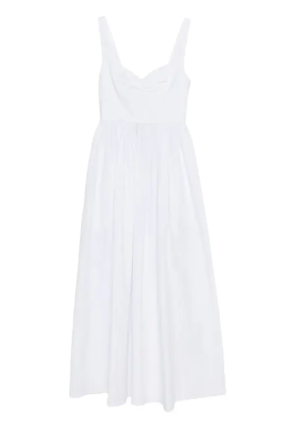 Matteau Bralette midiklänning - Vit – Farfetch