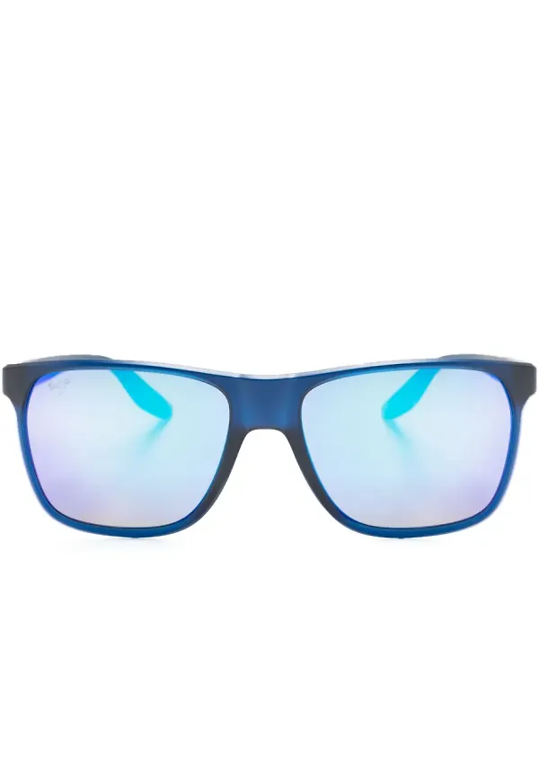 Maui Jim Pailolo fyrkantiga solglasögon - Blå