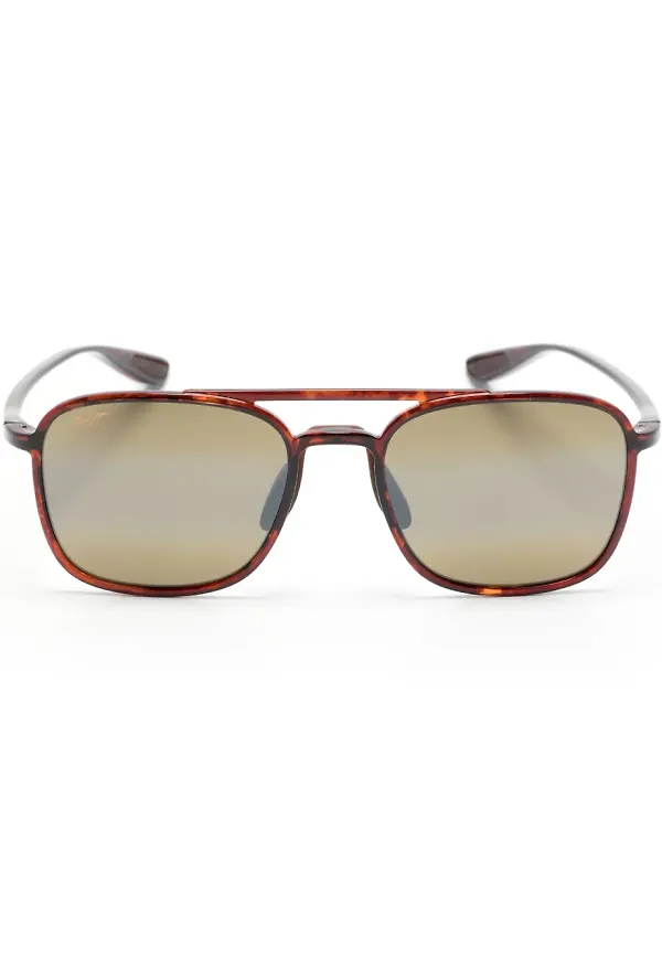 Maui Jim sköldpaddsfärgade pilotsolglasögon - Brun