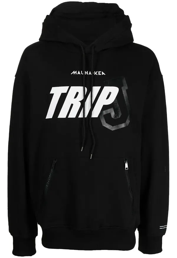 Mauna Kea Trip-J hoodie - Svart