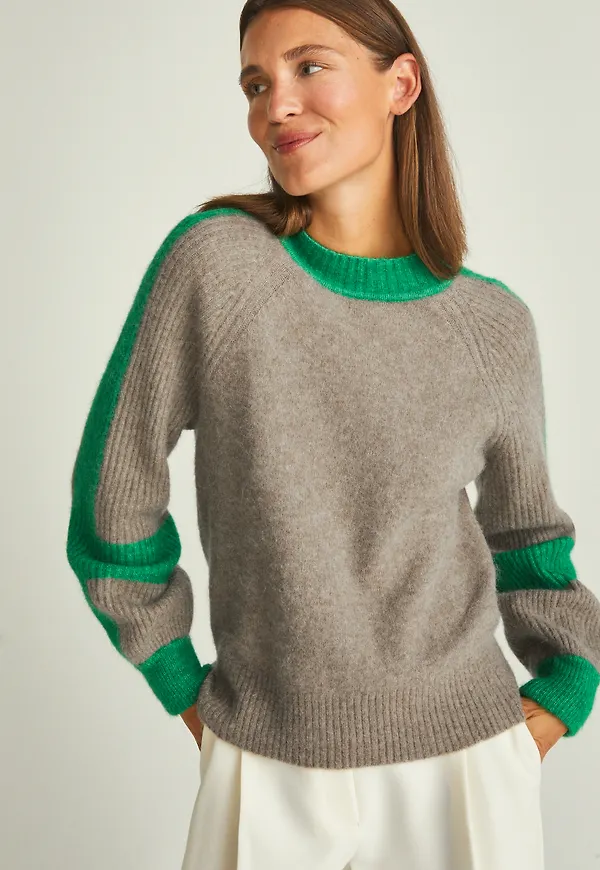 Maville knit t-neck
