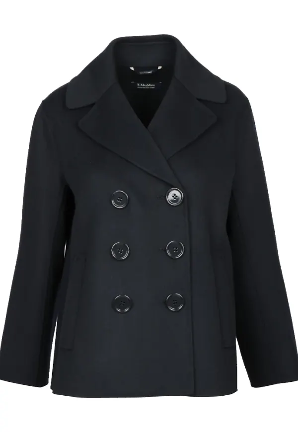 Max Mara Dubbelbröstrockar Blå, Dam