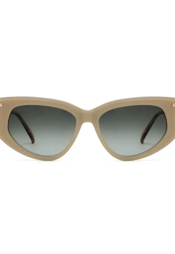 Max Mara Eyewear Beth solglasögon - Vit