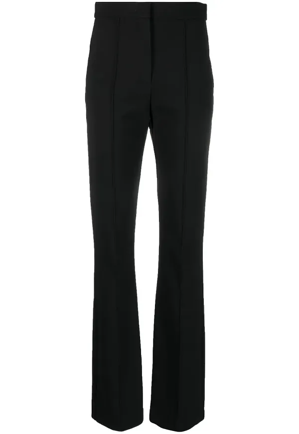 Max Mara finbyxor med pressveck - Svart