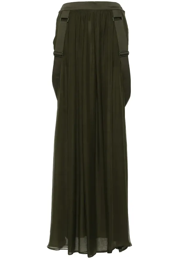 Max Mara Jedy maxikjol - Grön