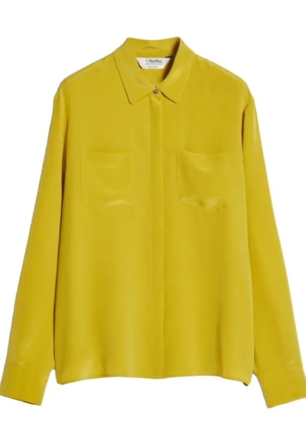 Max Mara Skjortor Gul, Dam