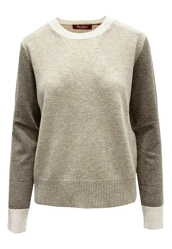 Max Mara Studio Sweater Tumn Brun, Dam