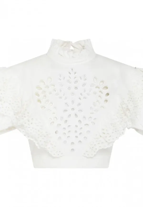 Max Mara Tops Vit, Dam