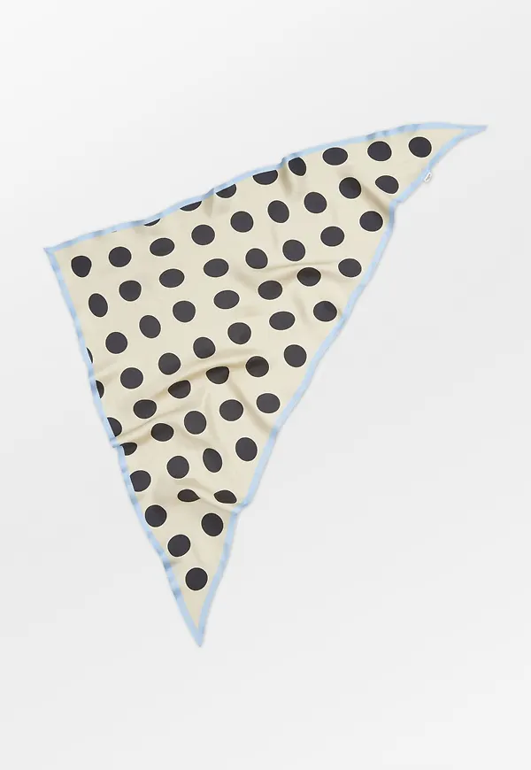 Maxi Polka Triangle Sia Scarf