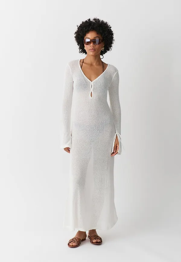 Maxi sheer dress