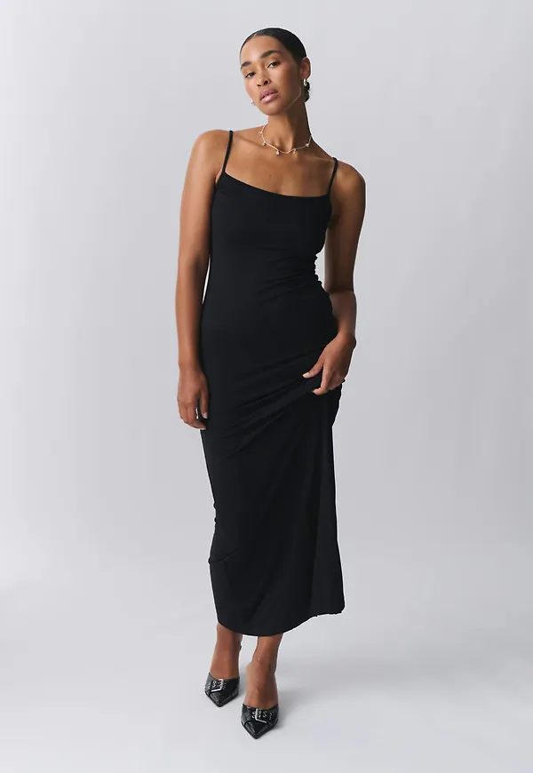 Soft touch maxi slip dress