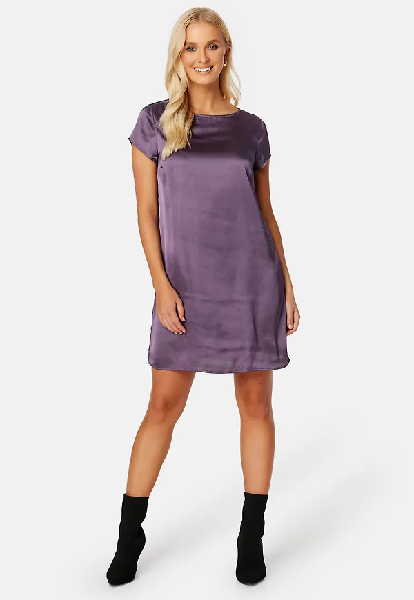 May satin dress