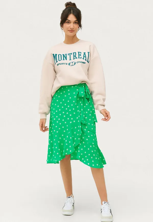 mbyM - Omlottkjol Sylvia-M Skirt - Grön