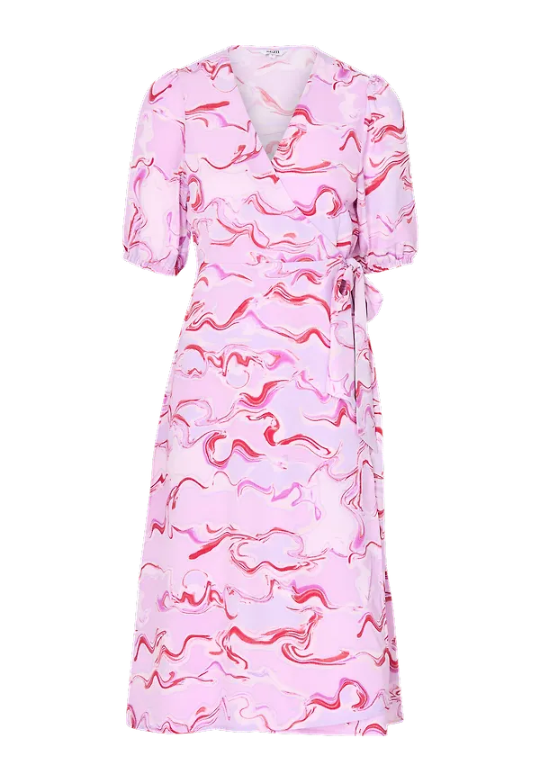 mbyM - Omlottklänning Angelo-M Dress - Lila