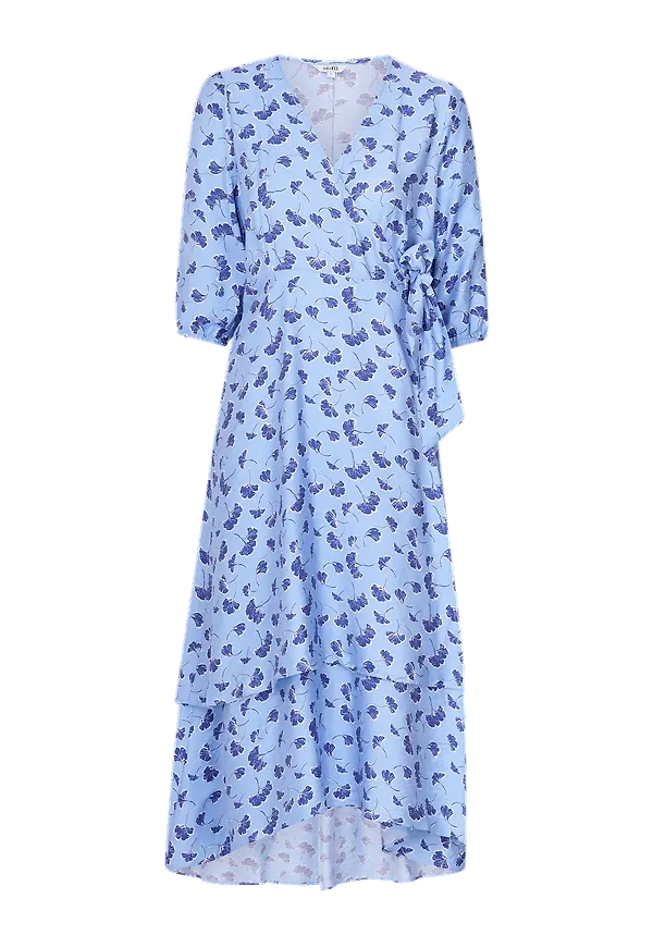 mbyM - Omlottklänning Bibbi-M Dress - Blå