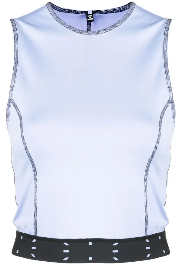 MCQ ärmlös croptop - Lila