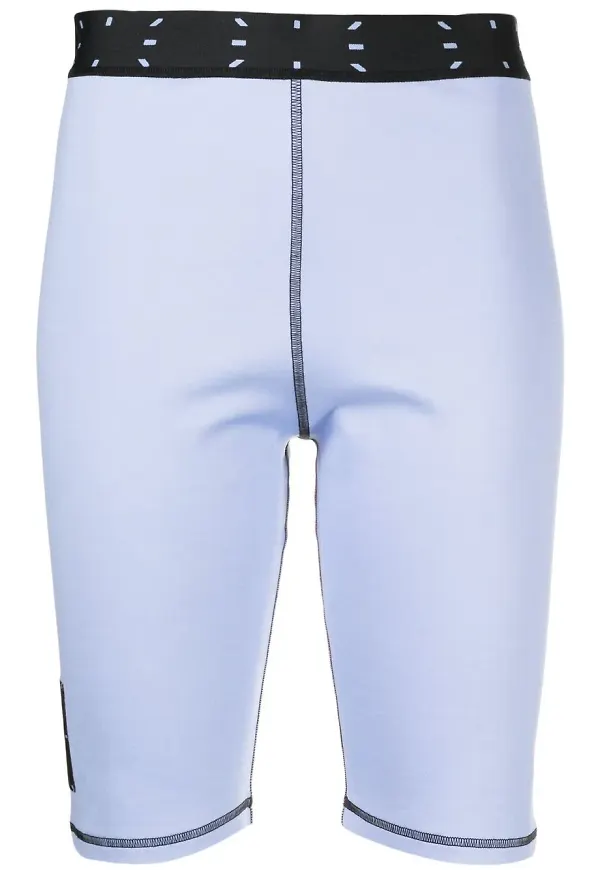 MCQ cykelshorts med stygn - Lila