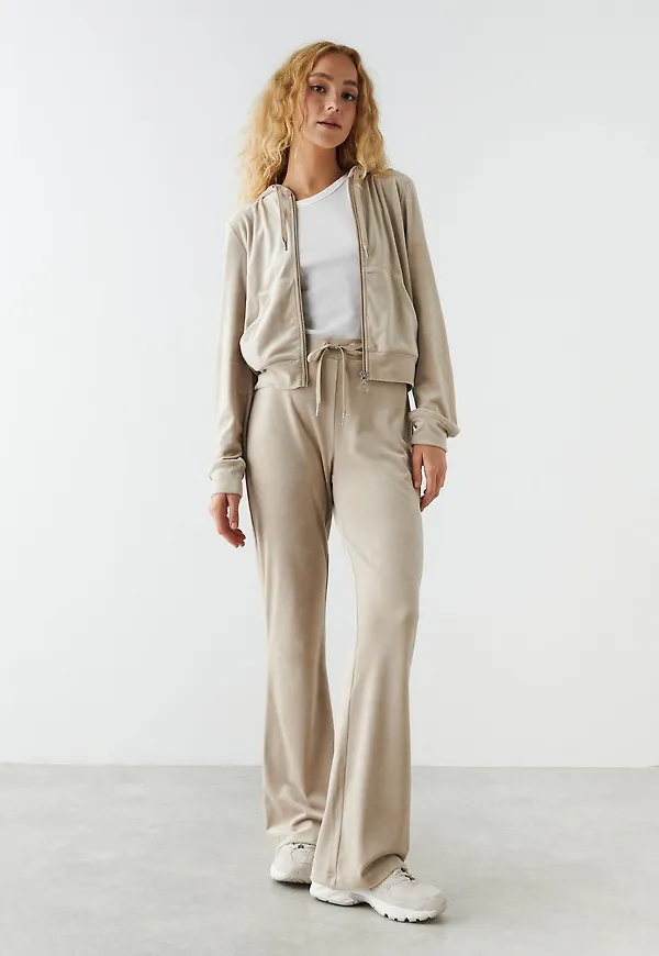 Melinda velour trousers