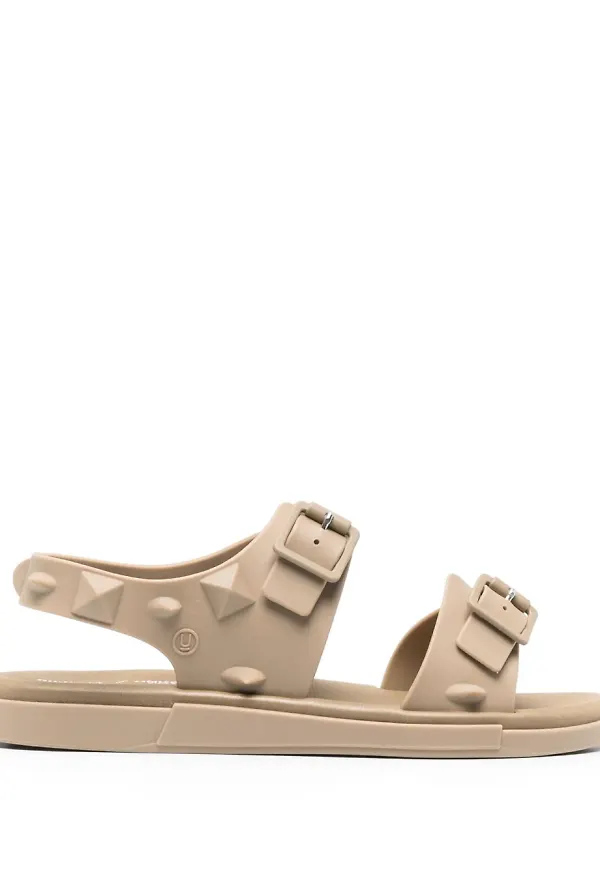Melissa sandaler med nitar - Neutral