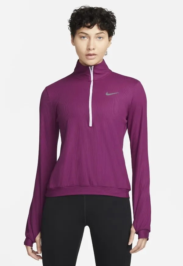 Mellanlagertröja Nike Dri-FIT Element för kvinnor - Röd