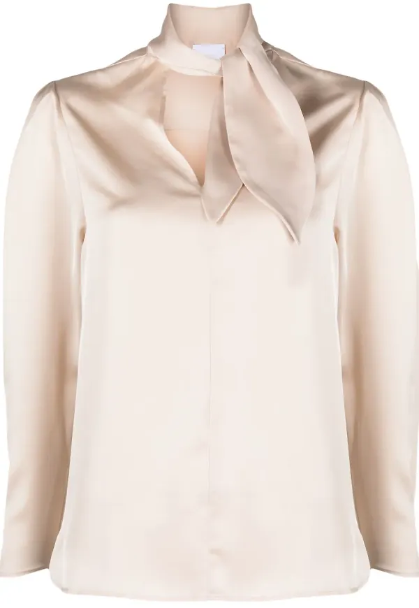 Merci blus med sjal - Neutral
